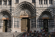 Genova - Cattedrale di San Lorenzo - portál