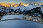 horské panorama z Monte Rite