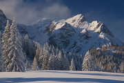 Zimní Alpy