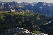Dolomity 08-2016 Monte Civetta panoráma