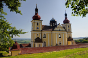 Pfarrkirche der Himmelfahrt der Jungfrau Maria in Dobrá Voda in Novohradské Hory 06-2017