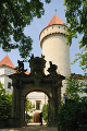 Schloss Konopiště V - der Turm