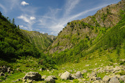 údolí pod Prebertörl