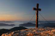 vrcholový kříž na Hochschwabu II