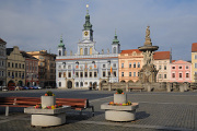 Přemysl Otakar IInd Square with Town Hall