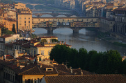 Arno Fluss und Ponte Vecchio II
