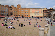 Siena-náměstí Piazza del Campo I