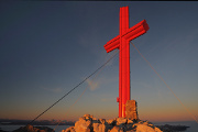 Gr. Priel - Gipfel Kreuz mit Dachstein III