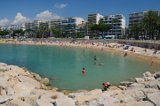 Cannes - veřejná pláž