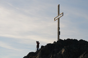 vrcholový kříž - Gr. Knallstein I