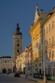 Stadtplatz Přemysl Otakar II. mit Schwarzer Turm