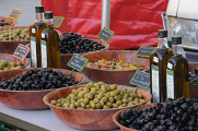 Sisteron - market