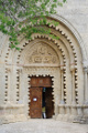 klášter Ganagobie - vstupní portál
