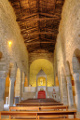 San Leo - interiér románského kostela