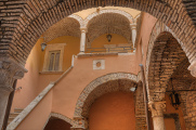 Ascoli Piceno - schodiště domu