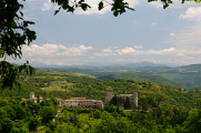 Umbrie -  krajina v okolí Caselle