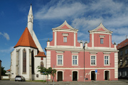 Soběslav - kostel sv. Víta a Stará radnice