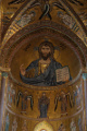 Cefalu - katedrála - mozaika Krista