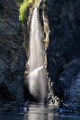 Gole della Alcantara - Wasserfall