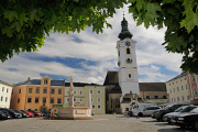 Freistadt - náměstí s kostelem III