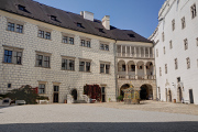 hrad a zámek  III. nádvoří - renesanční část
