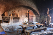 gotická Černá kuchyně