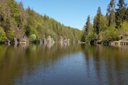 Vltava - Hněvkovická přehrada 