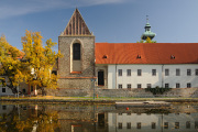 Dominikanerklosters und Weiss Turm,Budweis